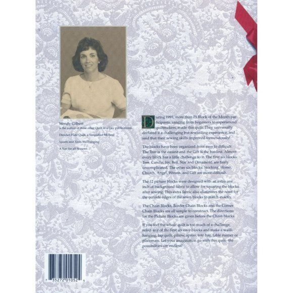 Christmas Traditions Quilt Block Party Series 4 Quilt in a Day Paperback 1992 - Picture 7 of 7